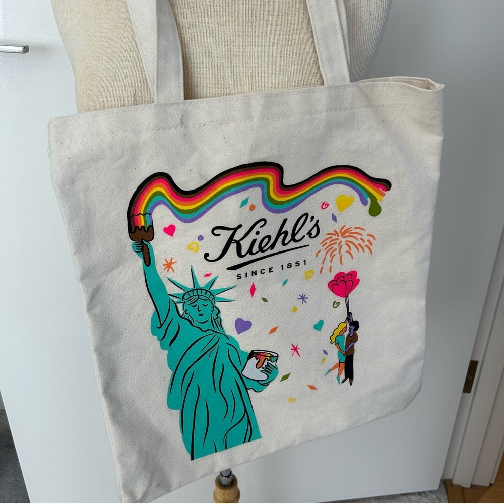Kiehls New York Canvas Tote Bag - Picture 2 of 13